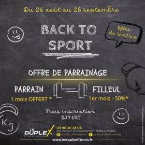 Offre de parrainage de la rentrée 2024